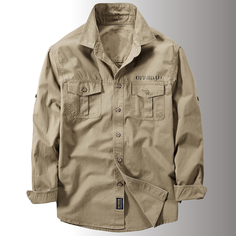 Tactical Military Shirt Cargo - Nowe męskie wiosna multi-pocket taktyczna wojskowa