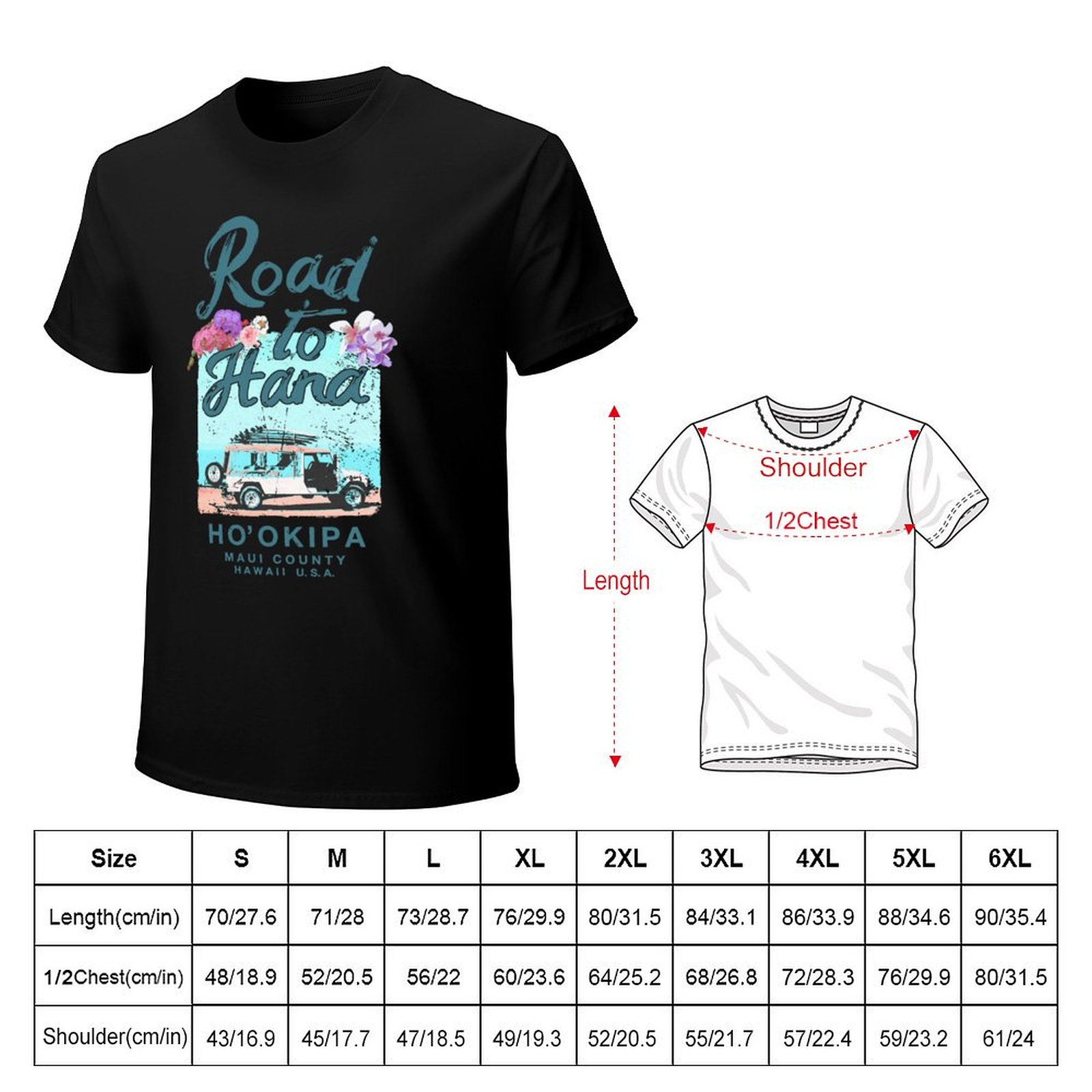 Road to Hana Maui Hawaii – vin – Vintage Hawaiian Floral Shirt recenzja i cena