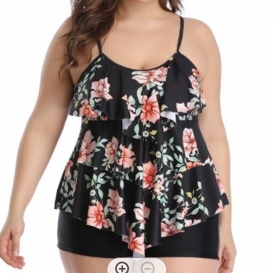 Tankini Damskie Bikini z Kwiat – Shorts recenzja i cena
