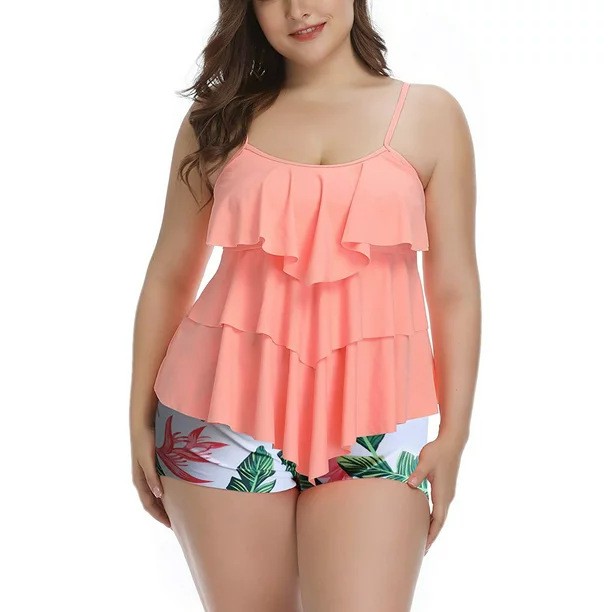 Tankini Damskie Bikini z Kwiat – Shorts recenzja i cena