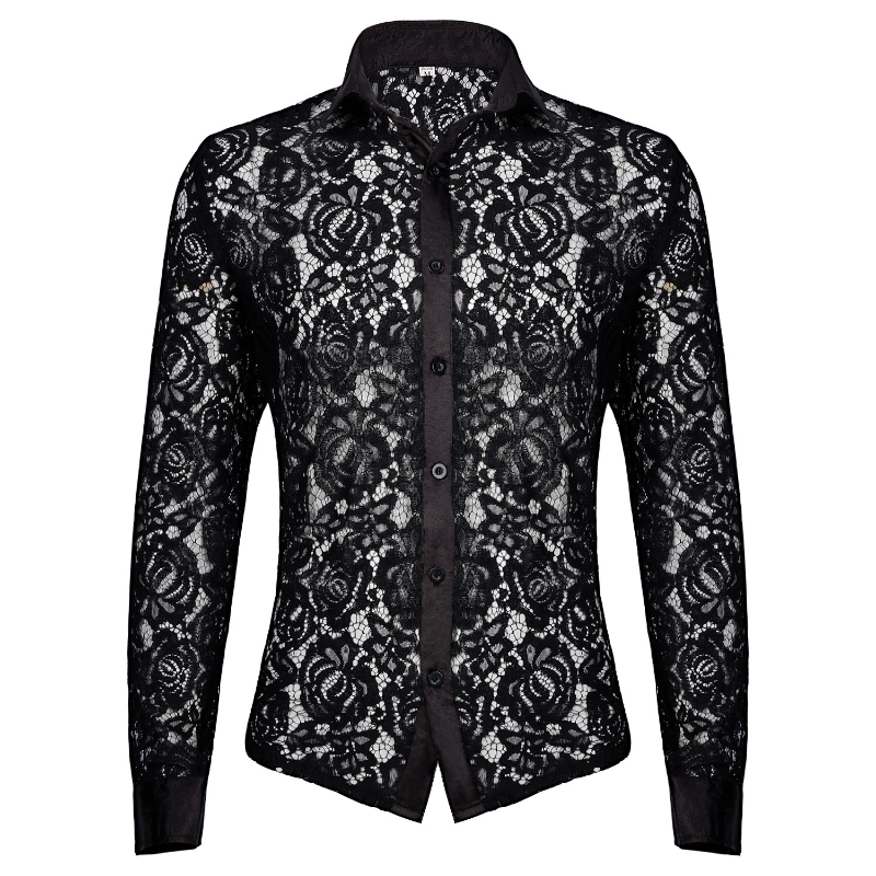 Sexy Medieval Men Lace Shirt V – Medieval Gothic Lace Up Pirate Shirt recenzja i cena