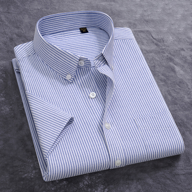 Męska koszula Oxford ze 100% b – Oxford Cotton Casual Shirt Business recenzja i cena