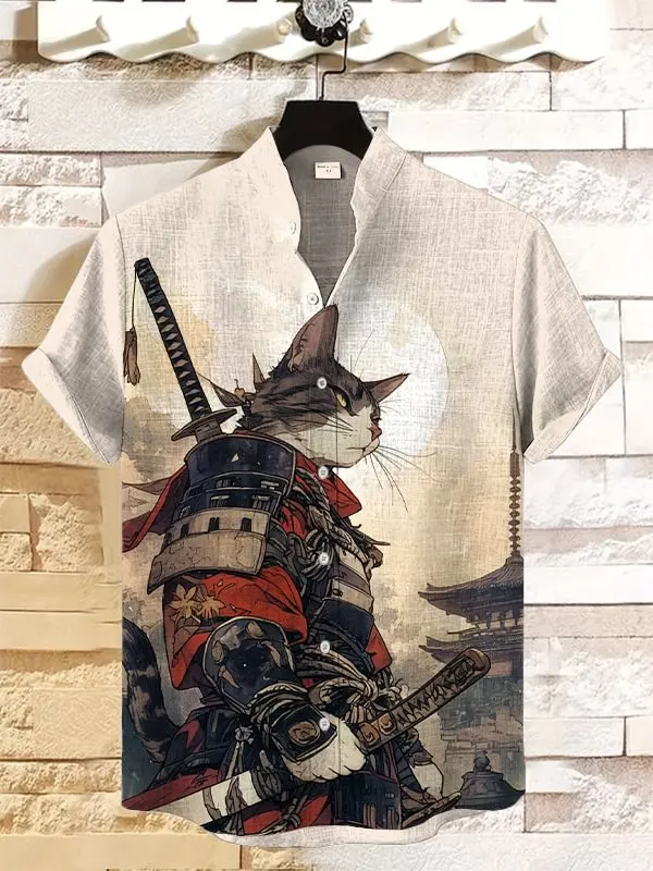 Fioletowa Koszula Hawajska z K – Vintage Hawaiian Floral Shirt recenzja i cena