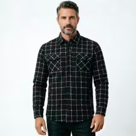 Męska flanelowa kurtka taktycz – Flannel Plaid Shirt Heavy Weight recenzja i cena
