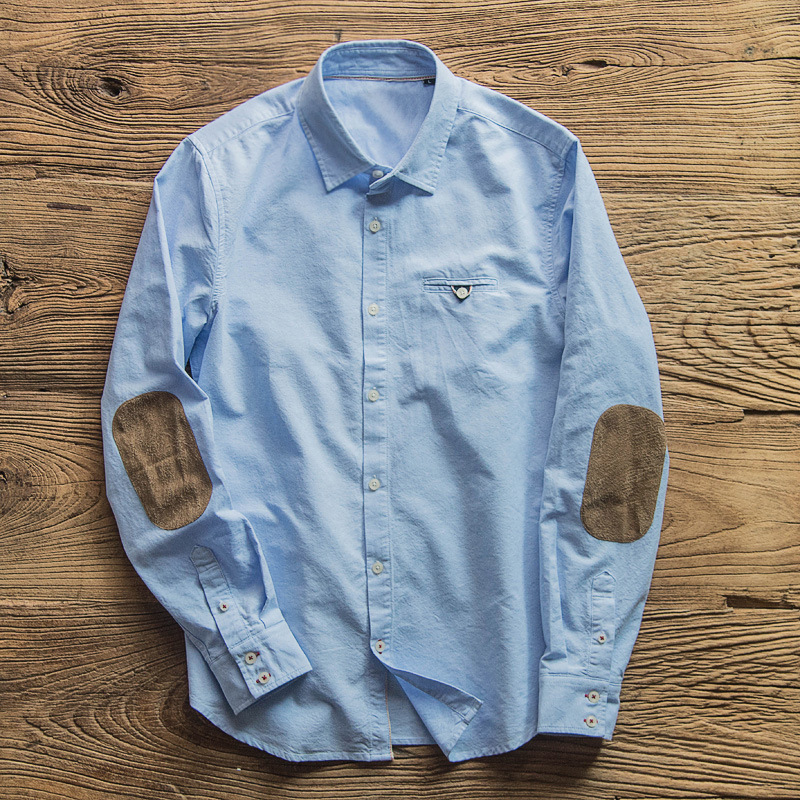 Oxford koszula retro japońska  – Oxford Cotton Casual Shirt Business recenzja i cena