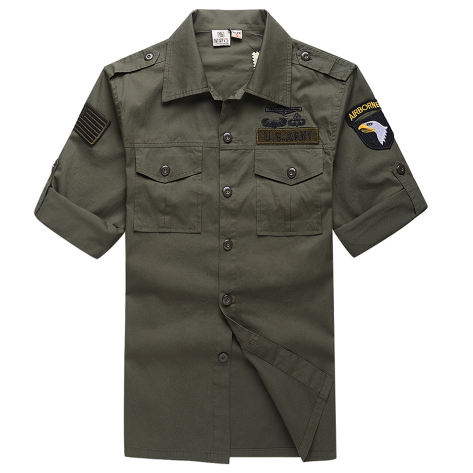 Męska bawełniana koszula takty – Tactical Military Shirt Cargo recenzja i cena