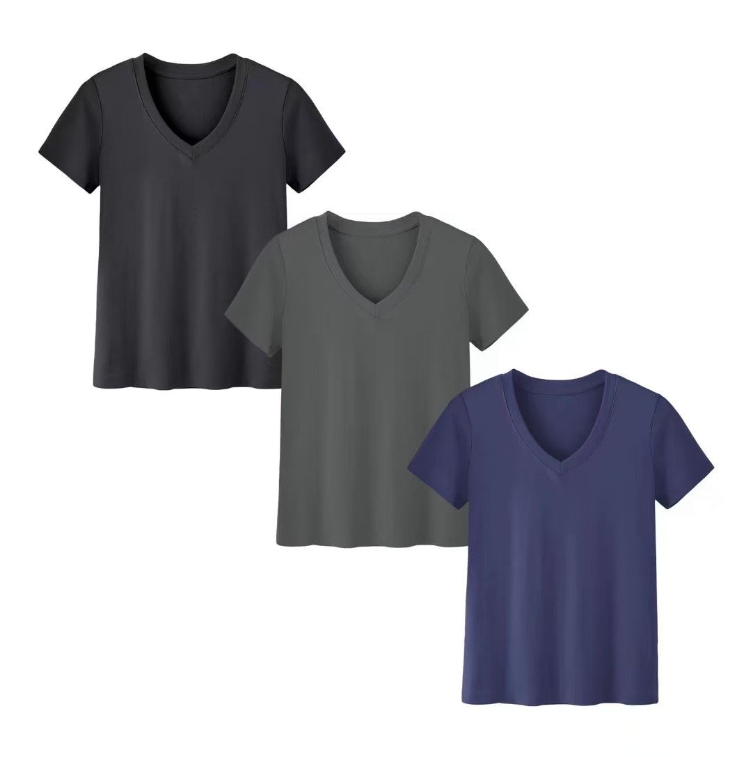Damski swobodny komplet Skims: – T-Shirts recenzja i cena